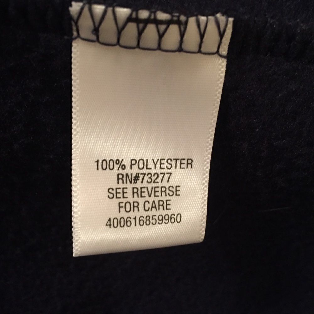 Croft & Barrow Navy Pullover - Picture 5 of 5